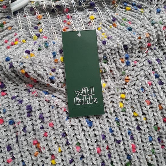 Wild Fable Rainbow Confetti Sweater - Picture 6 of 7